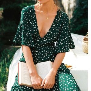 Melia Midi Dress in Betina Floral Print